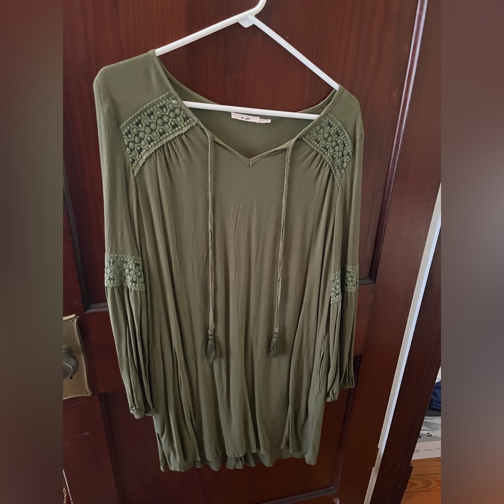 Olive green MIAMI dress